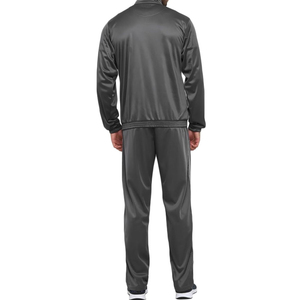 Survêtements pour hommes, ensembles de survêtements 2 pièces à col montant, coupe régulière, pour l'automne, sportifs, chauds pour le jogging - Product Image 2