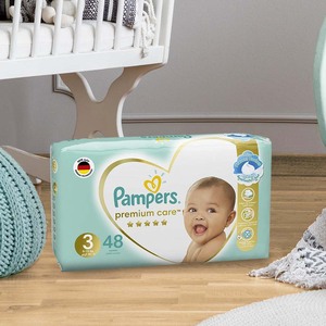 Couches Pampers Premium Care, couches pour bébé douces avec noyau absorbant avancé et système fiable de protection contre les fuites - Product Image 4