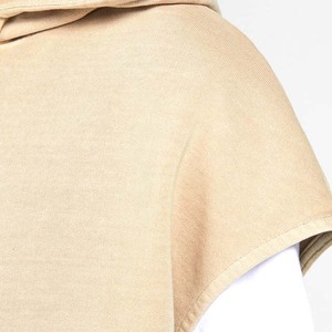 Sudadera con Capucha sin Mangas para Hombre, Talla Grande, Algodón French Terry, Color Sólido, Diseño Casual con Bolsillos, Ropa de Primavera - Product Image 5