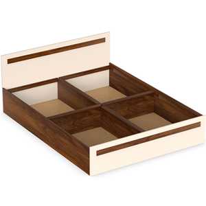 เตียงคิงไซส์ดีไซน์ทันสมัยพร้อมโครงเตียงไม้สไตล์มาลเทน - Product Image 2