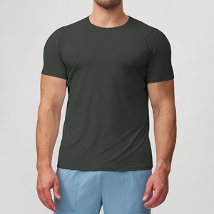 T-shirt à manches courtes pour homme de qualité supérieure, col rond, 100% coton, coupe décontractée, respirant, noir, Camiseta pour un usage quotidien décontracté - Product Image 6