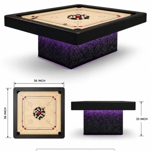 Mesa de Carrom Velar Signature, Resistente, de Grado Profesional, para Juegos en Interiores - Product Image 3