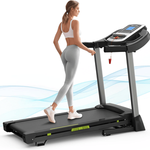 3.5 HP 330lbs Portable Electric Foldable Treadmill Home/Office Folding Walking/<b>Running</b> <b>Pad</b> for Home Exercise - Product Image 1
