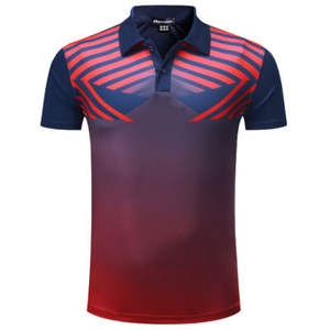 Polo Transpirable de Alta Calidad con Estampado Personalizado al por Mayor, con su Propio Logotipo, 100% Poliéster, de Secado Rápido, para Hombre, Color Rojo - Product Image 5