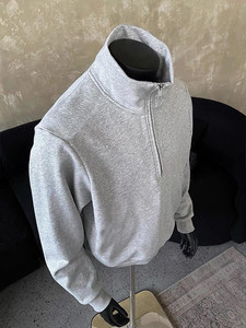 Sudadera con Capucha Extra Grande para Hombre, 100% Algodón Lavado, Ecológica, con Capucha, 430g, Sudadera de Invierno - Product Image 3