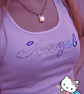 Custom logo Sexy Ladies White Womens Cotton Black White Diamond Halter butterfly <b>Tube</b> Rhinestone Ribbed Crop Top tank for Women - Product Image 5