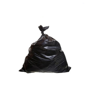 Sac poubelle noir pliable, robuste, en plastique, jetable, grande taille, pour extérieur - Product Image 1
