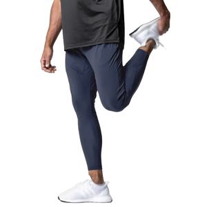 Pantalones de chándal de cintura alta para gimnasio y fitness para hombre, Jogger de nailon personalizable con entrenamiento deportivo, ajuste elástico para actividades al aire libre - Product Image 4