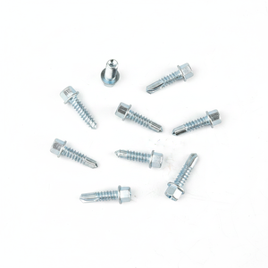 Heavy Duty Steel Construction Fasteners - Zinc Plated Hex Head Self-Drilling <b>Screws</b> 13mm to 150mm - Product Image 1