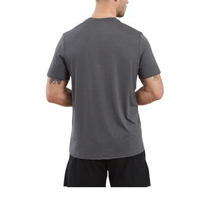 Camiseta Deportiva Personalizada para Hombre, Transpirable, de Secado Rápido, para Entrenamiento Físico, Manga Corta, Camiseta Deportiva con Logotipo Personalizado al por Mayor - Product Image 4