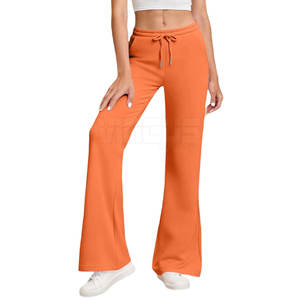 Pantalons évasés pour femmes, style nouveau, pour usage extérieur, meilleure qualité, couleur unie, à prix avantageux - Product Image 4