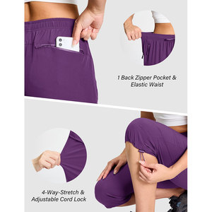Shorts Cargo para Mujer, Largos hasta Debajo de la Rodilla, Diseño Minimalista y Estético, Tela de Poliéster de Primera Calidad, Duraderos - Product Image 3