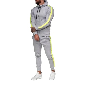 Chándal personalizado de 100% algodón con cordón para hombre, ropa de calle deportiva de talla grande ecológica para maternidad, conjunto de entrenamiento para correr para invierno - Product Image 1
