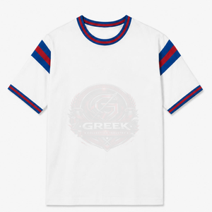 เสื้อยืดพรีเมียมผู้ชายทรงโอเวอร์ไซส์ แขนสั้น ผ้าฝ้ายนุ่ม แห้งเร็ว ระบายอากาศดี ลายปัก คอกลม สวมใส่สบายทุกวัน รับผลิตแบบ OEM - Product Image 1