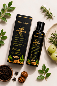 Aceite Avanzado para el Crecimiento del Cabello 100ml, Aceite Natural a Base de Hierbas Contra la Caída del Cabello, Tratamiento para el Recrecimiento del Cabello y Cuidado del Cuero Cabelludo, Fabricación OEM de Marca Privada - Product Image 2