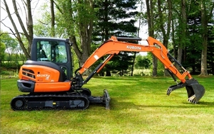 Excavatrice hydraulique d'occasion KX057-4 de 2019 prête à être expédiée dans le monde entier - Product Image 3