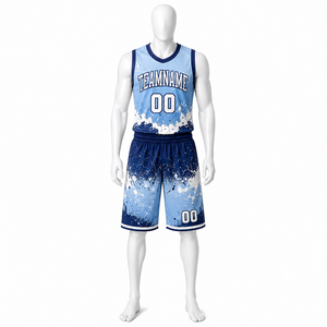 Uniformes de basket-ball pour hommes de haute qualité, respirants, avec logo personnalisé, ensembles de maillots d'équipe, style actuel pour adultes - Product Image 3