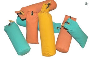 Teal Cloth Hunting <b>Dummy</b> Bag With Rope Handle Portable Solid Color Training Target For Dogs All Seasons Use - Product Image 3