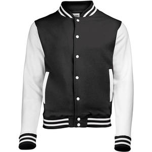 Veste universitaire tendance pour homme, coupe confortable, en laine/cuir chauffant, pour l'hiver et l'extérieur, meilleur prix de gros, doublure en coton - Product Image 4