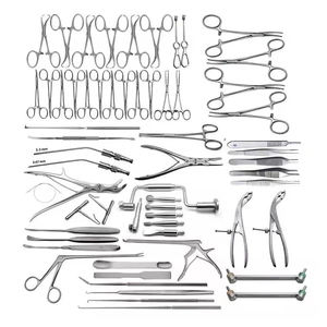 Juego de instrumentos de neurocirugía ortopédica de 151 piezas, instrumentos quirúrgicos de acero inoxidable alemán. - Product Image 3