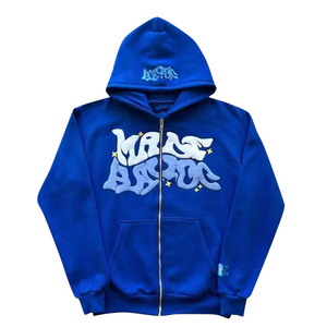 Vente en gros DISCOVER IMPEX 300g Sweat à capuche pour homme, couleur unie, doublé, imprimé, 100% coton, avec poche, pour l'hiver - Product Image 5