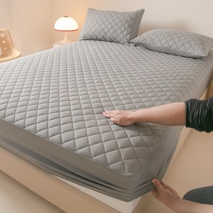 Luxury Cotton <b>Waterproof</b> Mattress Protector Eco-Friendly Anti-Slip 300tc Customizable Mattress Protector - Product Image 2