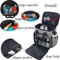 Sac de toilettage pour animaux de compagnie personnalisable, simple, écologique et durable pour chats et chiens - Organisateur de rangement pour kits et accessoires de toilettage