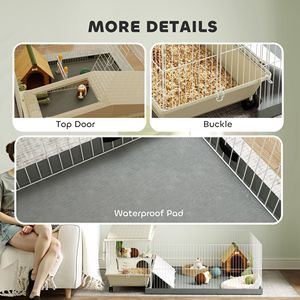 Gabbia per Animali Domestici in Acciaio Inossidabile e Vetro per Criceti e Piccoli Animali - Case di Lusso per Allevamento Interno/Modelli Personalizzati Taglia Media/Piccola - Product Image 4