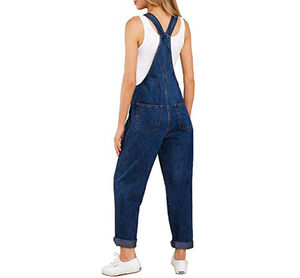 Nuevas llegadas: Monos de mezclilla de cintura media para mujer, estilo vintage, de alta calidad, para verano, al por mayor. - Product Image 6