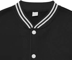 Veste d'hiver confortable pour homme, style Letterman, col montant, logo sur le devant, coupe-vent, haute qualité, écologique, à prix raisonnable - Product Image 5