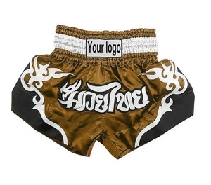 Men's Boxing Pants Printing MMA Shorts Fight <b>Grappling</b> Short Polyester Kick Gel Boxing Muay Thai Shorts in Pakistan OEM - Product Image 6