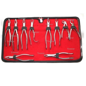 ¡Gran oferta! Nuevas pinzas de extracción dental Pedo 7 de acero inoxidable alemán, instrumento manual con certificación CE Clase II - Product Image 4