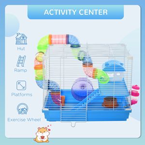 Gabbia di Lusso in Acciaio Inossidabile per Animali Domestici con Motivo Personalizzato per Razze Piccole, Medie e Grandi per Allevamento e Alloggio Interno - Product Image 3