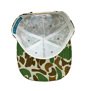 High Quality Custom Jungle Camouflage Snapback Cap Logo Patch Hunting <b>Hat</b> Adjustable Structured Outdoor Performance Cap OEM - Product Image 5