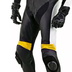 Traje de Motocicleta de Cuero Hecho a Medida para Hombre, Ropa Deportiva OEM ODM, Traje de Motocicleta de Protección a Prueba de Viento para Carreras - Product Image 5