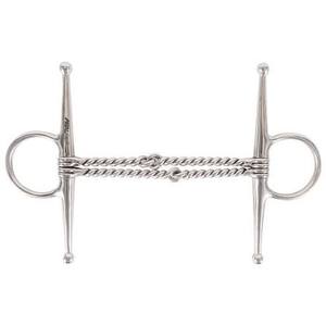 Copper Twisted Wire Full Cheek Horse Bit Stainless Steel Equestrian Riding Equipment by Riaz Jamal intel - Product Image 2