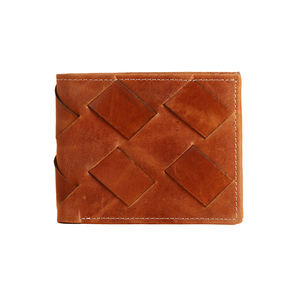 Carteras Delgadas de Cuero para Hombre, Monedero Corto Clásico de Color Sólido, Cartera de Cuero PU para Negocios, Carteras Modernas para Hombre, Servicio OEM - Product Image 1