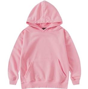 RABUSH SPORTS OEM - Conjuntos Deportivos de Invierno para Niños, Color Rosa, 100% Algodón, Sudadera con Capucha y Pantalones Deportivos, Alta Calidad - Product Image 3