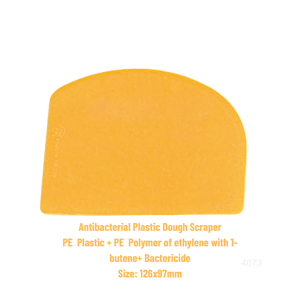 Raspador de Plástico Antibacteriano ATLAS STAR para Masa, Cortador de Plástico Seguro para Alimentos para Masa de Pan y Pasteles - Product Image 3
