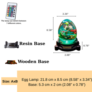 Lámpara de resina personalizada, lámpara de resina, luz nocturna personalizada, lámpara de epoxi de Pokémon, lámpara art déco, regalo personalizado, regalo hecho a mano - Product Image 4