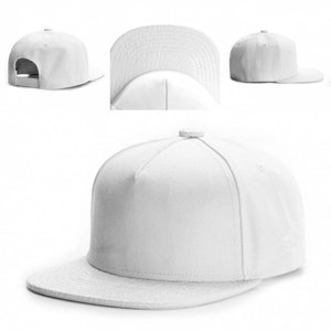 Casquette de baseball unisexe tendance, respirante, imperméable, en coton, sans visière, à bord plat, style hip-hop, pour l'extérieur, avec boucle métallique réglable - Product Image 2