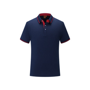 Polo de bureau en gros d'usine, T-shirt polo noir multicolore, nouveau design - Product Image 5
