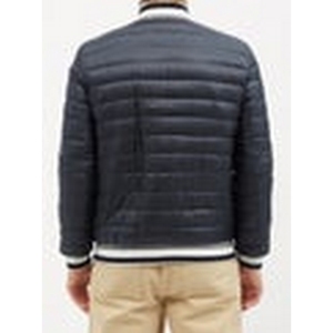 Men's <b>stand</b> collar puffer jacket <b>Slim</b> fit down filled winter <b>coat</b> Windproof black puffer Casual Autumn Outerwear 100% Polyester - Product Image 3