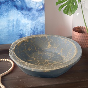 <b>Decorative</b> Handmade Ceramic Bowl Crackle Glaze Wabi Sabi Style <b>Decorative</b> Serving Dish - Product Image 6