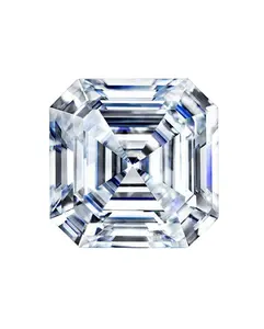 原装钻石钻石实验室认证的3克拉钻石坐垫切割VVS1净度和白色D