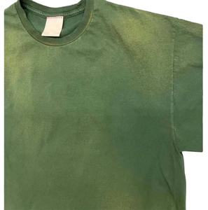 Heavy <b>Weight</b> Tee Acid Washed Plain Cotton T Shirt <b>Blank</b> Street Wear Washed T-Shirt Custom Logo Vintage Acid Wash T-Shirts - Product Image 2