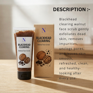 Exfoliante Facial de Nuez para Eliminar Puntos Negros, Limpiador Facial de Limpieza Profunda para Todo Tipo de Piel, OEM, ODM, Marca Privada - Product Image 2