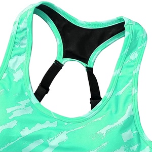 Sublimated Yoga <b>Bra</b> Fitness Wear Stylish Active Wear Seamless Adjustable Women Sports <b>Bra</b> Simple <b>Halter</b> <b>Neck</b> Sports <b>Bra</b> - Product Image 2