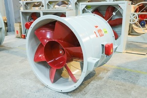 SS400 Steel Corded Electric Direct Drive APL-8-7D for Stairwell Pressurization OBM Support 220-380V <b>AC</b> Axial <b>Fan</b> - Product Image 3