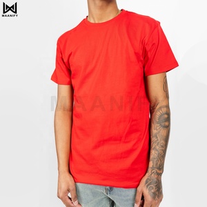 เสื้อยืดคอตตอน 100% สไตล์นุ่มสบาย แบบ OEM สั่งทำได้ น้ำหนัก 200 กรัม แขนสั้น ทรงปกติ คอกลม สวมใส่สบาย พิมพ์โลโก้ด้านหน้า - Product Image 4